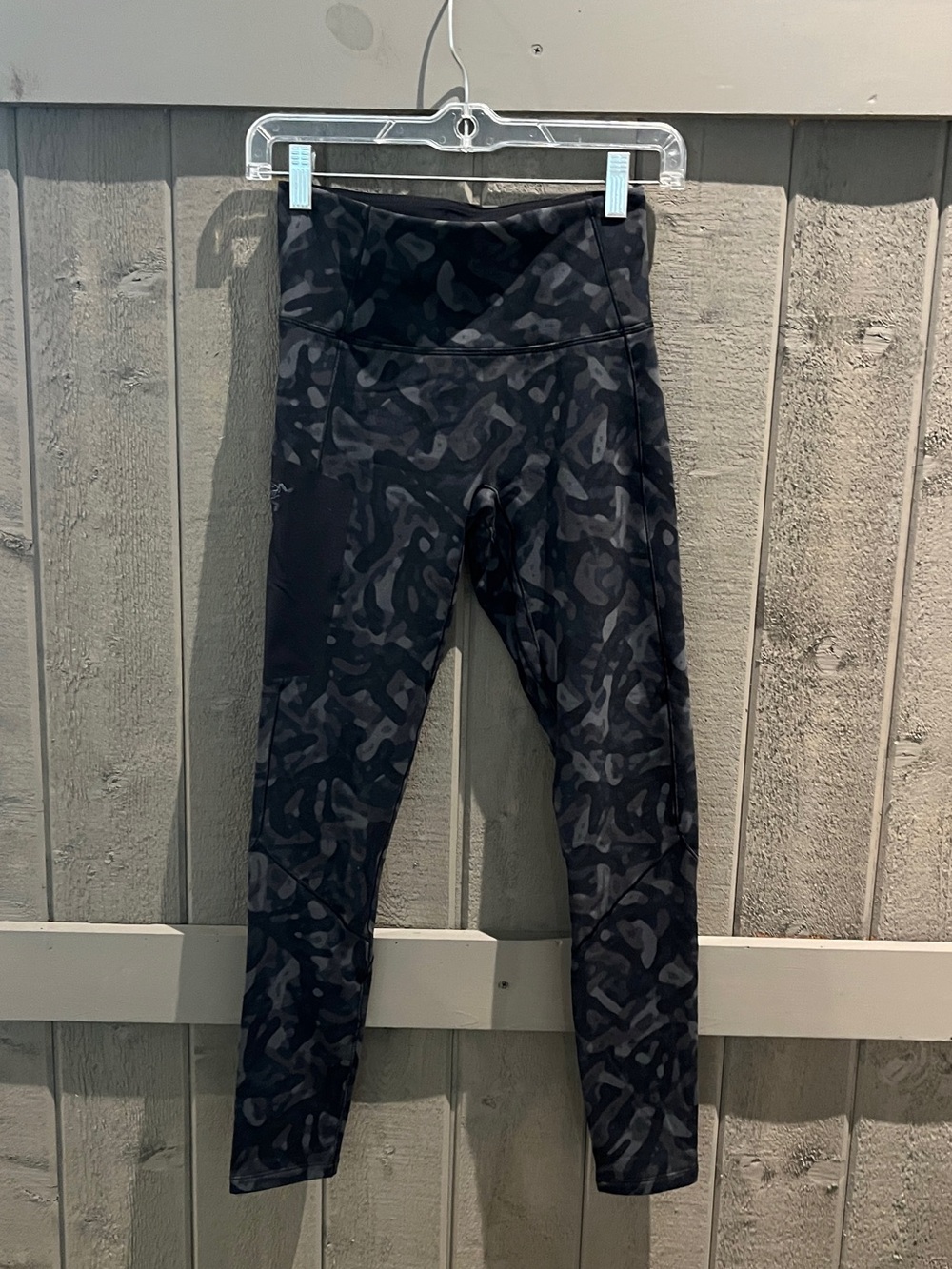 Arcteryx Black Camo Women's Fleece Leggings